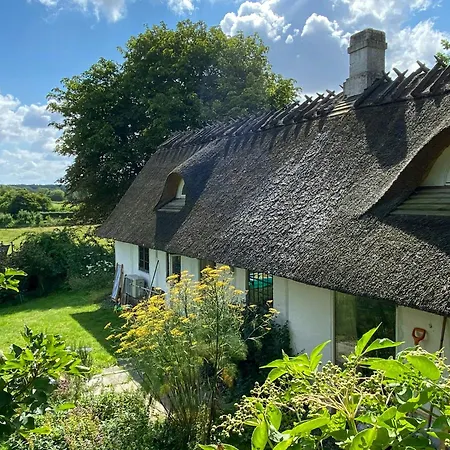 Half-timbered House From 1800s Near
