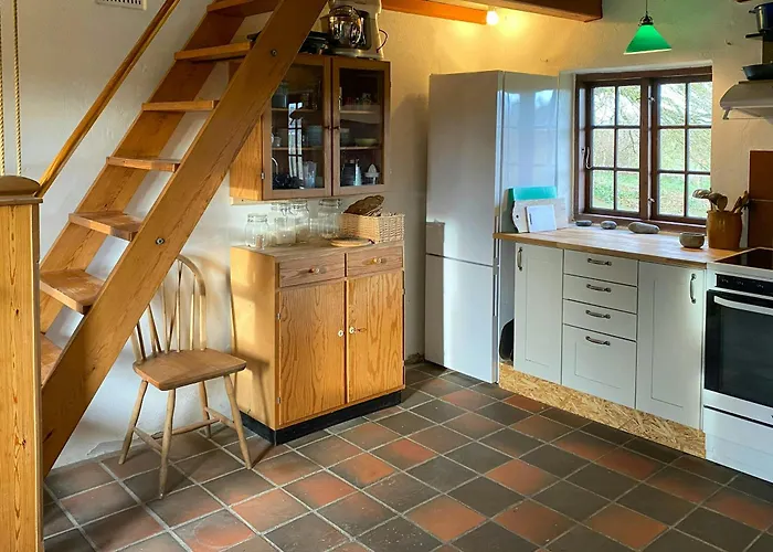Half-timbered House From 1800s Near